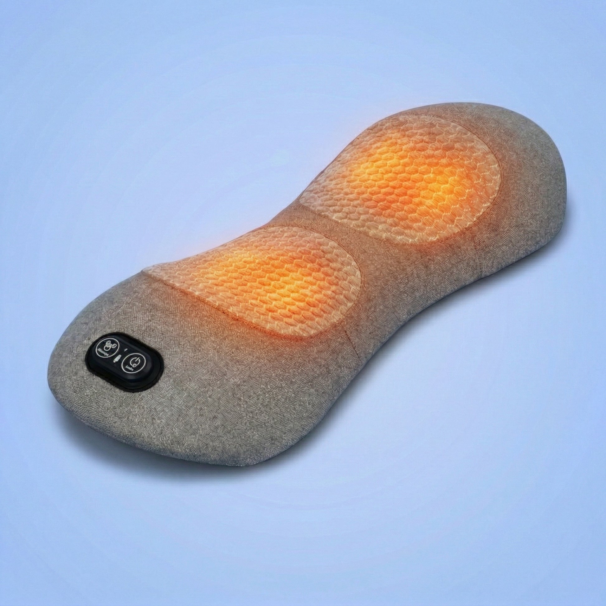 Electric back massager providing deep muscle pain relief and relaxation