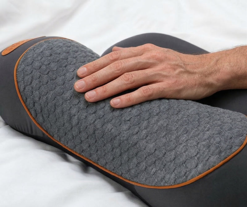 Vellora cervical neck massager pillow supporting spinal alignment and comfort